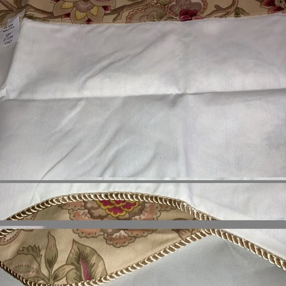 AL Ellis duchess filler valance set of 5 floral